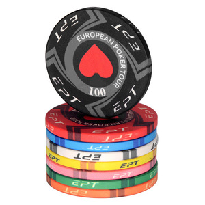 10g casino token di ceramica <span class=keywords><strong>poker</strong></span> <span class=keywords><strong>chips</strong></span> su ordinazione golf mini di alta qualità EPT jetons de <span class=keywords><strong>poker</strong></span> - Product Image 3