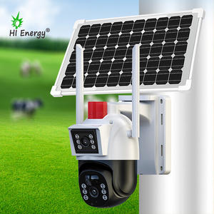 Système de vidéosurveillance solaire Hienergy 4G avec carte SIM, alimenté par panneau solaire extérieur, <span class=keywords><strong>kit</strong></span> caméra solaire WIFI avec contrôle de surveillance - Product Image 1