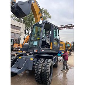 Prix promotionnel de haute qualité : Excavatrice <span class=keywords><strong>mobile</strong></span> de 15 tonnes XE150WD avec cabine et climatisation - Product Image 4