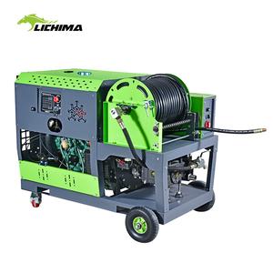 Potente tubo Diesel a quattro cilindri da 65Hp 142L/Min che sbloccava la macchina <span class=keywords><strong>per</strong></span> la rete fognaria ad alta pressione <span class=keywords><strong>per</strong></span> <span class=keywords><strong>tubi</strong></span> da 300-1000Mm - Product Image 5