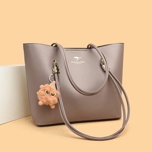 Women's Soft Pu Leather Tote <strong>Bags</strong> Fashion Ladies Handbags Large Capacity Business Daily <strong>Bags</strong> <strong>Solid</strong> Color Women <strong>Black</strong> Tote <strong>Bag</strong> - Product Image 6