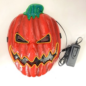 Wholesale <strong>Scary</strong> Glowing <strong>Masks</strong>, Novelty Party Supplies for Dance Cosplay Events. OEM/ODM Available. - Product Image 1