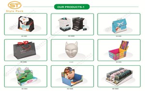 Boîte cadeau avec doublure en velours noir, fermeture à languette, logo personnalisé, emballage de luxe pour bijoux, montres, articles de première qualité - Product Image 6