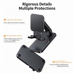 Support de téléphone de bureau pliable et réglable en hauteur UGREEN LP427, support portable pour tablette - Product Image 2