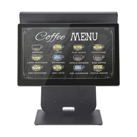 Machine OEM à double écran 15.6 ''Pos Terminal Pos bon marché Caisse enregistreuse à écran tactile
