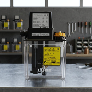 Lube Automatic Intermittent Gear <b>Pump</b> Oil Lubrication System AMZ-III 100V 1.8L 285155 - Product Image 3