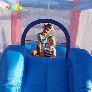 <span class=keywords><strong>Trampoline</strong></span> <span class=keywords><strong>gonflable</strong></span> pour enfants, <span class=keywords><strong>Mini</strong></span> maison à rebond, avec souffleur, pour jardin - Product Image 6