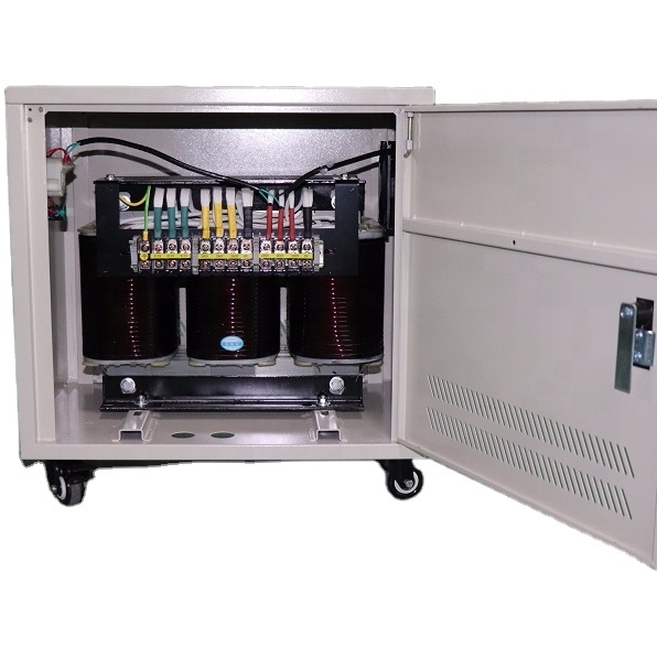 Dyn11connection Transformer 20kva/30kva/50kva PV Inverter Three Phase Isolation Transformer 220v/208v to 380v