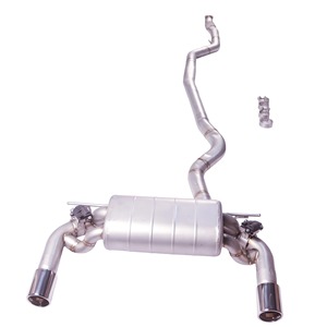 Sistema de Escape Catback con Silenciador para BMW 335i 340i <span class=keywords><strong>430i</strong></span> 440i B58 N55 B48 F30 F32 F36, Sistema de Escape con Válvula Eléctrica Hecho de Tubo SUS304 - Product Image 1
