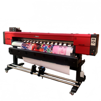 Printer Inkjet Eco Solvent Murah Langsung dari Pabrik 1.8m Single Dual Xp600 I1600 I3200 Printhead untuk Vinyl, Pembungkus Mobil, Spanduk Digital