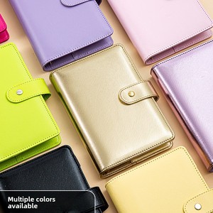 Cuaderno <span class=keywords><strong>de</strong></span> Hojas Sueltas Macaron, Libreta <span class=keywords><strong>de</strong></span> Cuero Sintético, Regalo Popular en Internet, Libro <span class=keywords><strong>de</strong></span> Cuentas, Organizador <span class=keywords><strong>de</strong></span> Presupuesto - Product Image 1