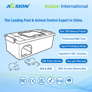 2023 Wholesale Indoor/Outdoor Automatic <strong>Electronic</strong> <strong>Rat</strong> Cage Portable Mouse Trap Power Source Batteries Solid State Mouse <strong>Killer</strong> - Product Image 6