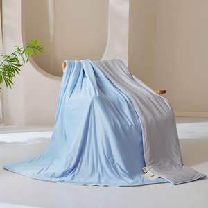 <span class=keywords><strong>Couverture</strong></span> d'été légère et portable pour les personnes qui ont chaud la nuit, lavable pour les voyages et la maison, plusieurs couleurs disponibles - Product Image 2