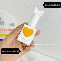Kit de vernis à ongles gel végétalien OEM 15 ml, flacon cœur Macaron, 58 couleurs, vernis gel UV LED à retirer par trempage, marque privée, vente en gros