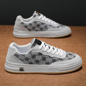 Chaussures de sport en toile pour hommes, vente en gros directe d'usine, respirantes, tendance, confortables, chaussures de sport pour hommes - Product Image 3