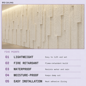 Paneles de Pared con Textura de Piedra 3D PU para Exteriores, Revestimiento de Paredes Classicline para Muros de Muelle y Puerto - Product Image 5