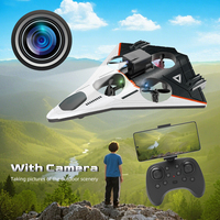 AiJH Mousse EPP Avec Caméra Avion RC 360 ° Voltige Aviones Enregistrement Vidéos Vol Drone en temps réel avec Batteries Avion Rc