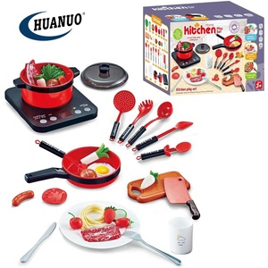 Ensemble de jouets de simulation de cuisine en plastique pour bébé <span class=keywords><strong>chef</strong></span>, 36 pièces - Product Image 4
