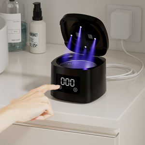 Portable 45000Hz ménage silencieux 200Ml Uv automatique bijoux rinçage retenue nettoyeurs de prothèses dentaires à ultrasons - Product Image 5