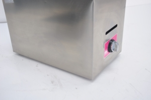 Friteuse à gaz commerciale de comptoir 18+18 litres pour frites, modèle 2026, vente chaude en gros - Product Image 6