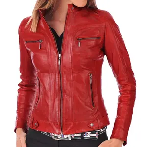 2023 new spring and autumn clothing ladies PU leather women short slim small coat motorcycle clothing Faux Leather Jackets