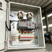 Armoire de Commutation Automatique à Double Alimentation 380V-415V, Boîtier ATS pour Équipement de Distribution Électrique, Variateur de Fréquence (VFD) pour Pompe à Eau