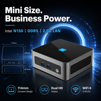 Mini PC ZKM9 de 12.ª Generación Alderlake N100 N150 3.7Ghz DDR4 M.2 2280 NVME Wifi 6 Salida 4K Computadora de Escritorio Mini PC