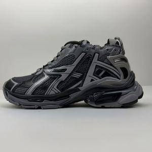 Chaussures décontractées de haute qualité pour hommes et femmes, baskets confortables pour la marche, nouveau design, chaussures tendance à semelle épaisse - Product Image 2