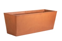 Boîte à fleurs rectangulaire taille personnalisée jardinières en plastique pour plantes patio extérieur