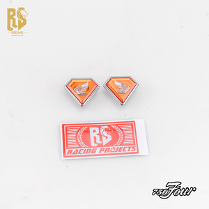 Emblema de Cubierta Lateral Diamond Wing para <span class=keywords><strong>Honda</strong></span> CB750K <span class=keywords><strong>750</strong></span> Four 1969-1983 <span class=keywords><strong>Moto</strong></span> Vintage CB750 CB750F - Product Image 1