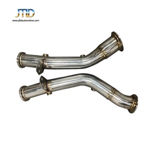 JTLD Downpipe d'échappement en acier inoxydable 304 haute performance pour <span class=keywords><strong>Mercedes</strong></span> Benz W205 C63 Classe C - Product Image 5