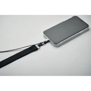 Porta cellulare AMESTE con cordino, gadget personalizzati - Product Image 1