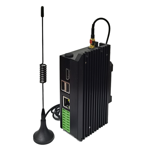 Elastel EG410 Industrial IoT Long Range 4G 433/868/915mhz LoRaWAN Gateway Outdoor with Antenna Dual-band Wi-Fi