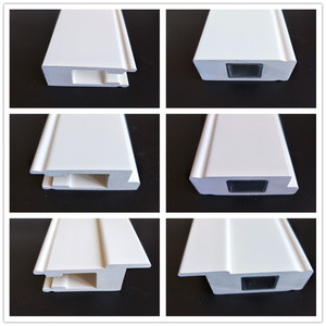 Composants de volets en PVC anti-rayures de couleur personnalisée, fabriqués en Chine, <span class=keywords><strong>pour</strong></span> portes coulissantes de patio, avec rails, charnières et faux bois. - Product Image 3