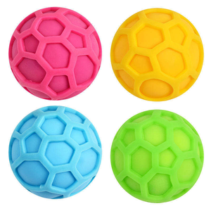 Wholesale TPR Soft Slow Rebound Squeeze Toy Unisex Color-<b>Changing</b> Flour Ball with Vent & Grid Paste Funny Stress Ball - Product Image 4