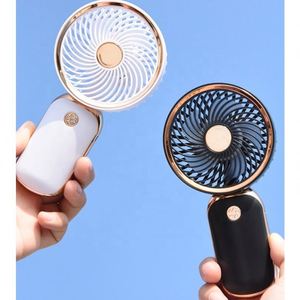 2024 New Arrivals Usb Rechargeable Portable Mini <b>Table</b> Ventilador Foldable Handheld Hand Held Fan - Product Image 2