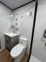 Iparwa 37m 20ft Maison Conteneur Pliante à Double Aile Extensible avec Toit Incliné pour Villa et Hôtel