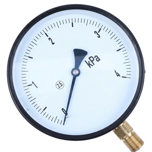 Manomètre à eau 1,6 % en fer noir de 150 mm, jauge hydraulique à gaz 10 bars - Product Image 1