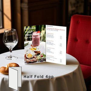 Tùy chỉnh hai mặt thiết kế in ấn 128G Brochure gấp <span class=keywords><strong>Flyer</strong></span> manualpromotional tờ rơi nhà hàng công thức thực phẩm danh mục tập sách - Product Image 4