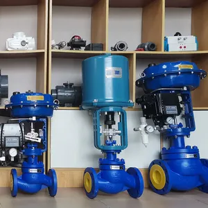 Carbon Steel Bellows Seal Type Pneumatic Single Seated 4-20mA Control Valve DN125 Pneumatic Diaphragm Control Flange Globe Valve