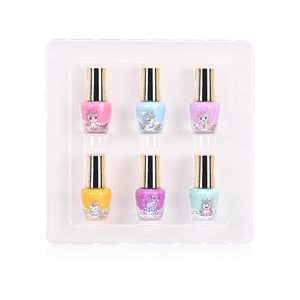 Juego de Esmalte de <span class=keywords><strong>Uñas</strong></span> Multicolor No Tóxico <span class=keywords><strong>para</strong></span> <span class=keywords><strong>Niñas</strong></span>, <span class=keywords><strong>Kit</strong></span> de Arte de <span class=keywords><strong>Uñas</strong></span> Ecológico a Base de Agua con Diseño de Dibujos Animados - Product Image 5