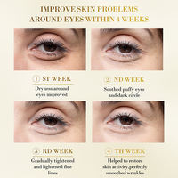 Patch de sommeil au collagène naturel de marque privée patchs sous les yeux en or 24 carats pour les cernes masque pour les yeux patchs pour les yeux hydrogel