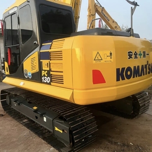 Usado de segunda mano Japón Original Komatsu Pc130 13ton caja de cambios Motor de potencia 90% nuevo tipo de oruga amarillo usado excavadora - Product Image 4