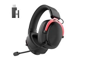 Tai nghe chơi game không dây 2 trong <span class=keywords><strong>1</strong></span> cổng Type C/USB có micro dành cho nữ và nam, tai nghe <span class=keywords><strong>Bluetooth</strong></span> không dây màu hồng unisex - Product Image 4