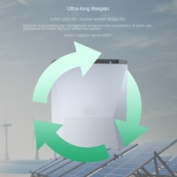 IP64 Wasserdichte C4 Korrosionsbeständige 51,2V 100Ah Lithium-Eisenphosphat-Heimenergiespeicherbatterie mit BMS-Managementsystem