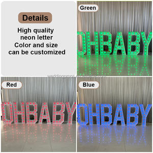 Commercio all'ingrosso eccellenza qualità RGB programmabile segno <span class=keywords><strong>Led</strong></span> 3d lettera segno taglio Laser metallo acciaio inossidabile stampante <span class=keywords><strong>Led</strong></span> cartello - Product Image 6