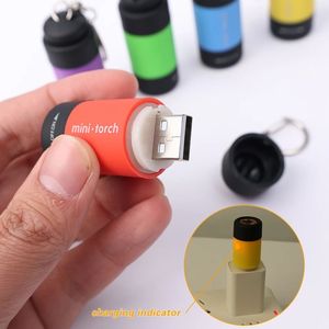 Senter darurat Led Usb dapat diisi daya ulang dengan Logo kustom promosi - Product Image 4