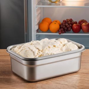 Stainless Steel Large <b>Bento</b> <b>Lunch</b> <b>Box</b> for Adults Kids Durable Seal Buckle Leakproof Compartment Heatable for Sandwich Packaging - Product Image 3