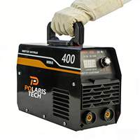 Machine à souder MMA-400 noire, souderie MMA souple, sortie d'arc douce, sans dommages par brûlure du matériau, haute précision, travaux de soudage quotidiens
