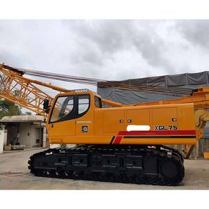 Grue mobile XGC75 sur chenilles, capacité de levage de 75 tonnes, hauteur de levage maximale de 77 m, prix avantageux, haute qualité, d'occasion - Product Image 1